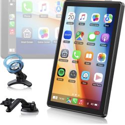 7'' HD Wireless Carplay Screen for Car with Magnetic Mount—brand new