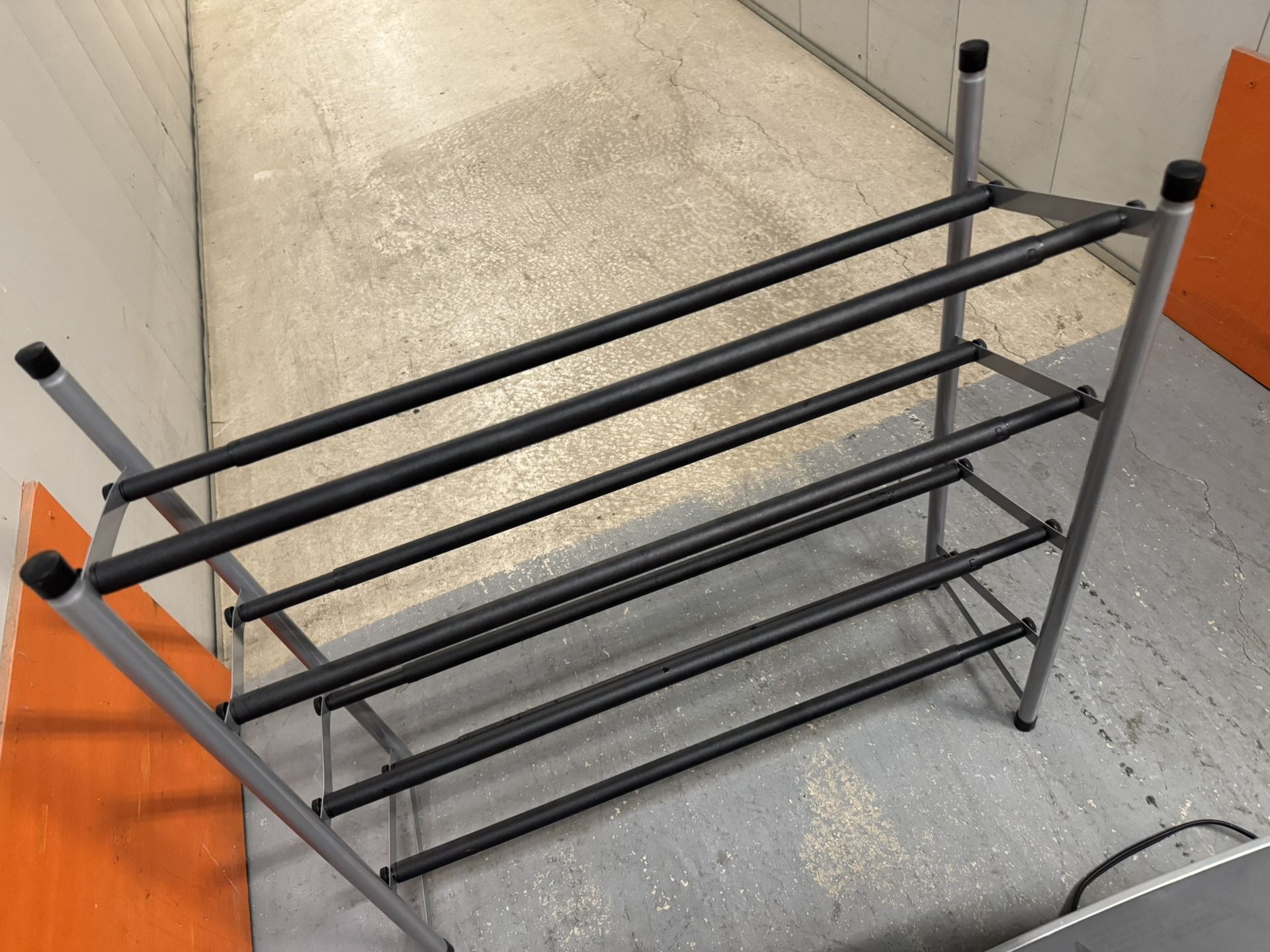 4-Tier Shoe Rack – Lightweight Metal Frame