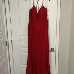 Red Bridesmaid/Prom dress