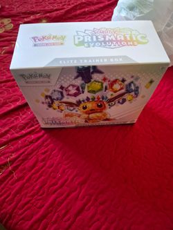PRISMATIC ETB FULLY SEALED JUST BOUGHT TODAY