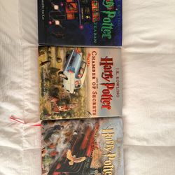 Harry Potter Illustrated Books 1-3