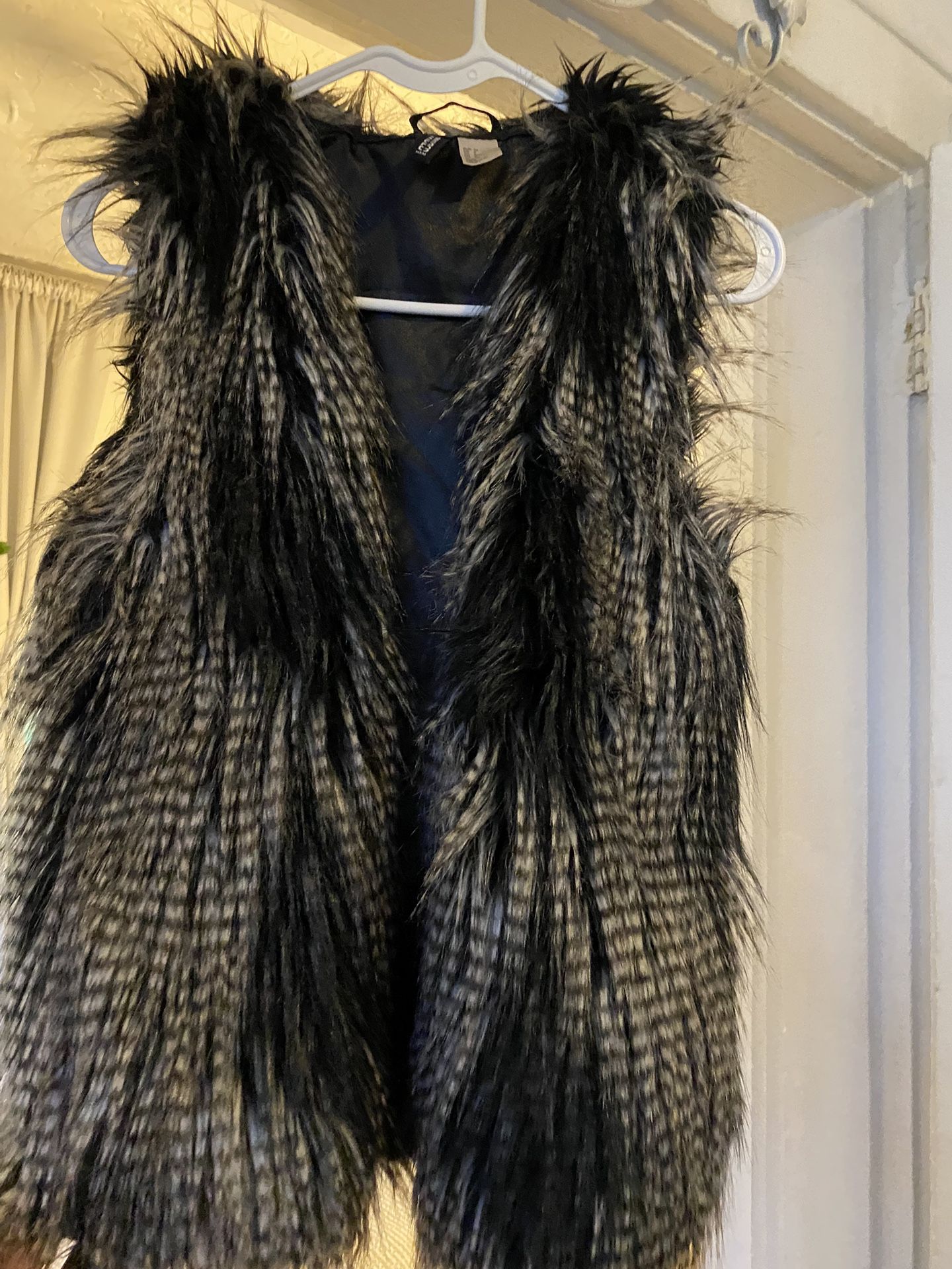 Burningman Faux Fur Vest
