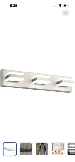 3-Light LED Vanity Bar Light Fixture