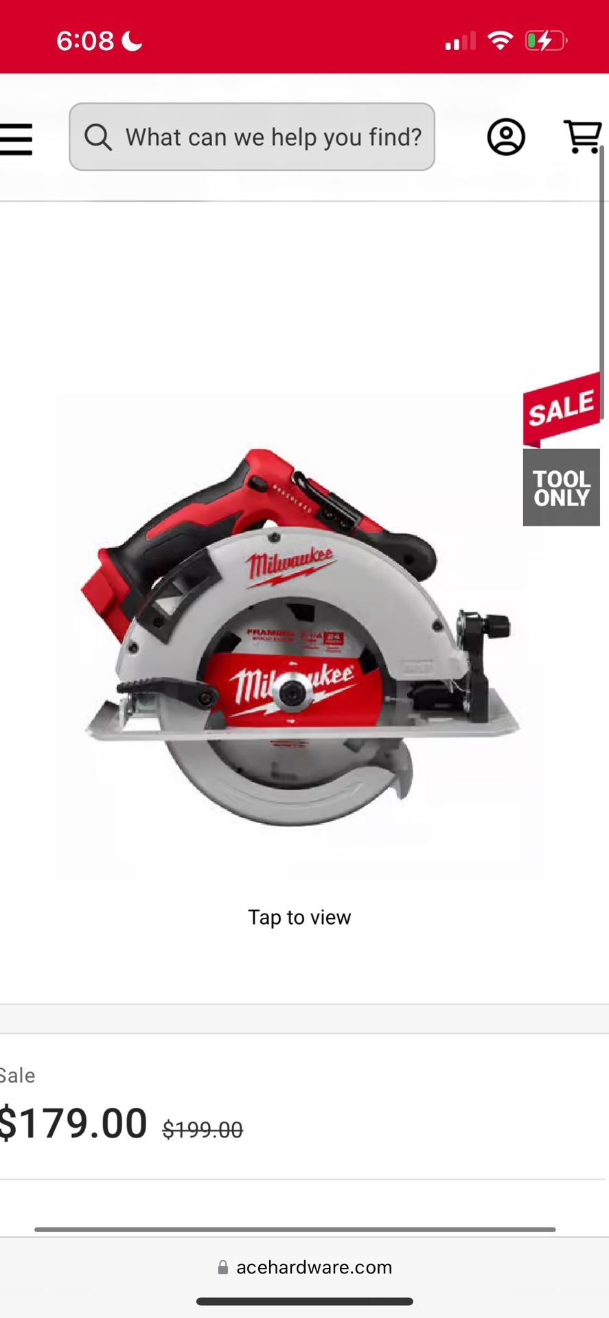 Used Milwaukee Saw