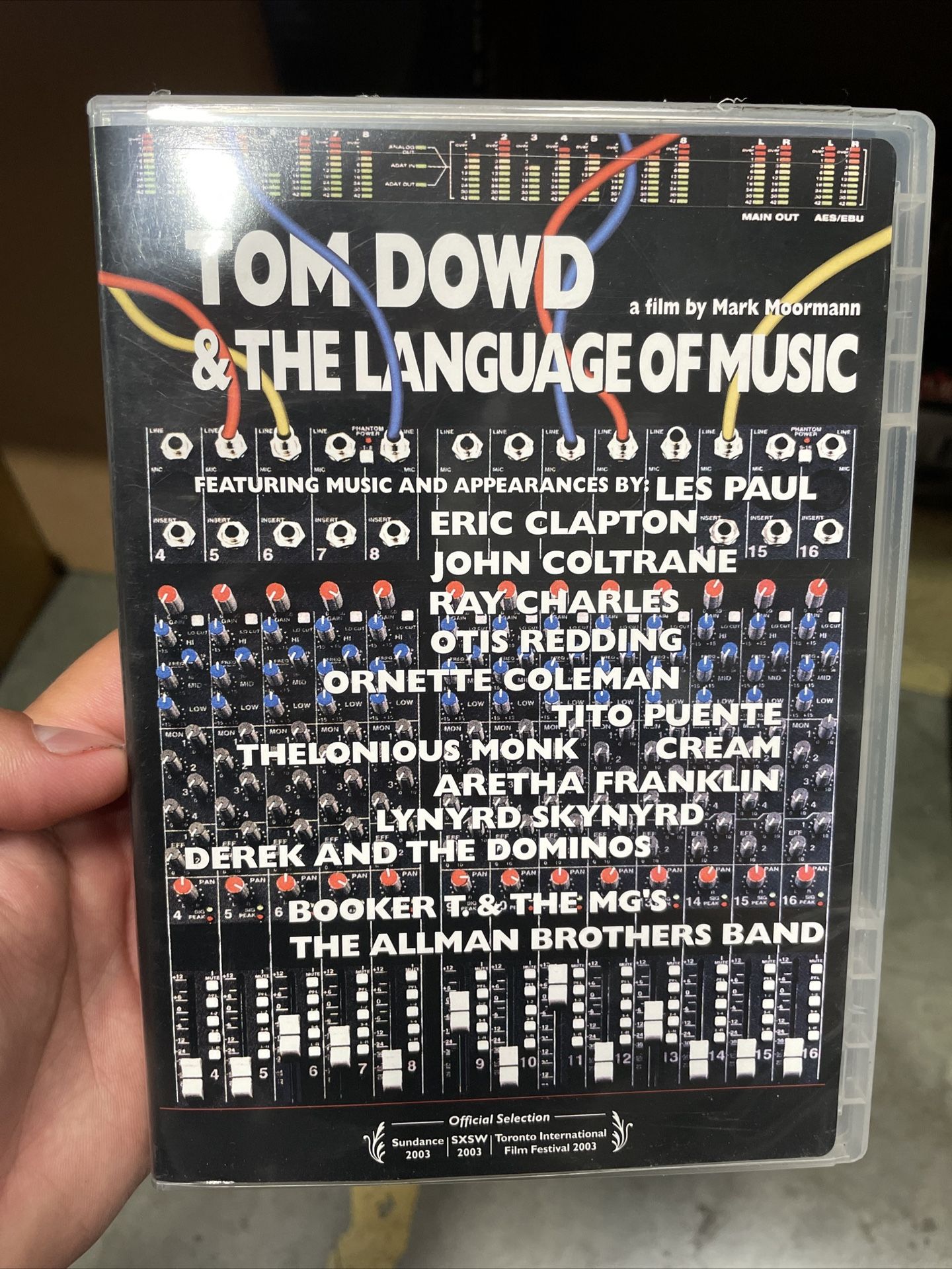 Tom Dowd & the Language of Music DVD 2004 Mark Moormann Documentary Rare