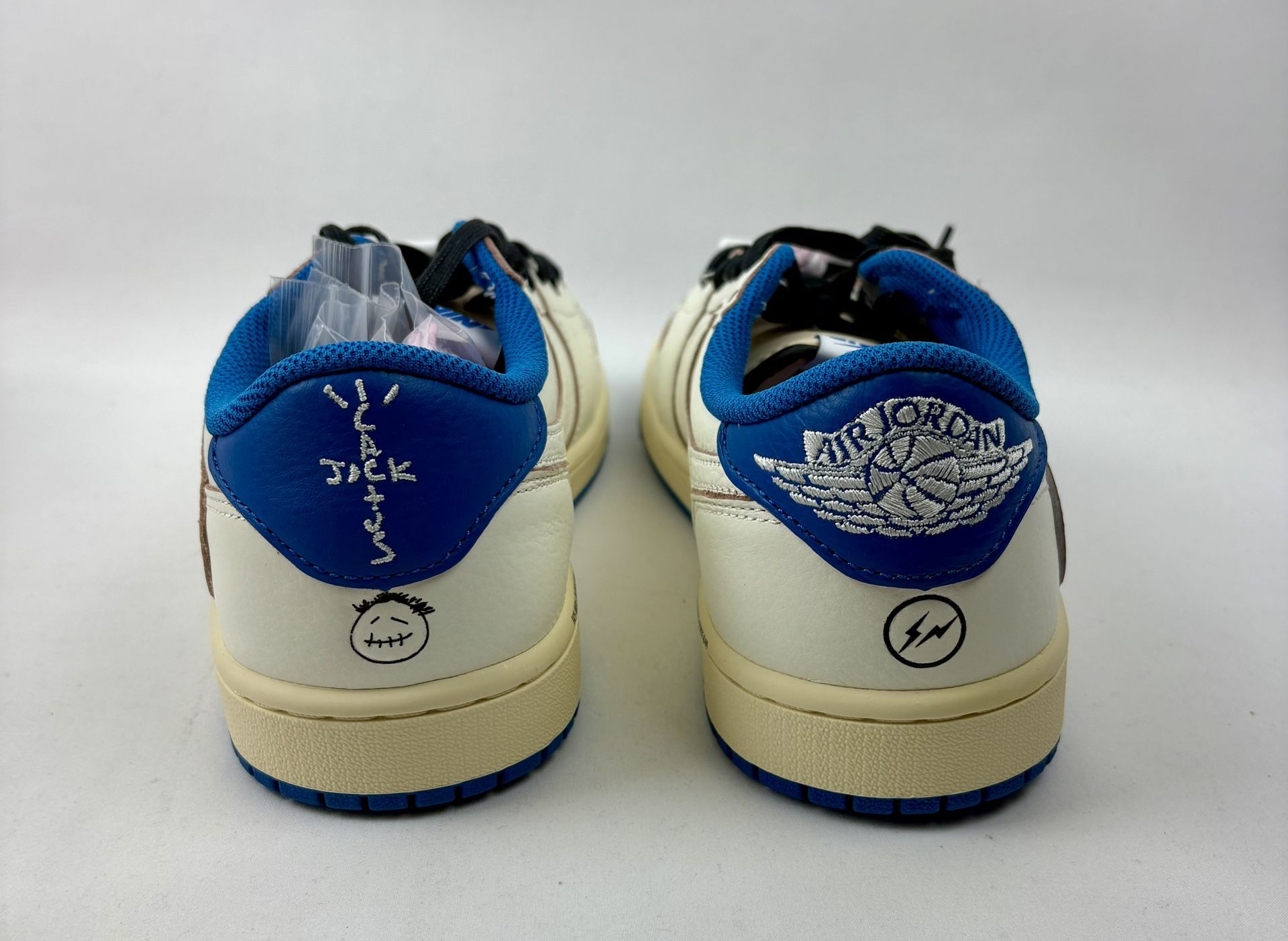 LEGIT CHECK✅ PROOF Jordan 1 Low Travis Scott Fragments Sail 2.0  (UNRELEASED) - Sizes: 7, 7.5, 8, 8.5