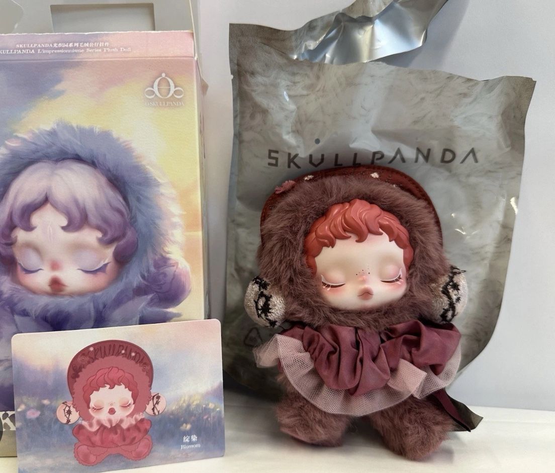 Popmart Confirmed BLOSSOM Skullpanda L’impressionism