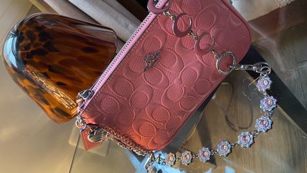 Pink coach bag