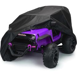 Kids Ride On Toy Car Cover, Outdoor Waterproof Weather-Resistant Protection for Battery Powered Electric Vehicles