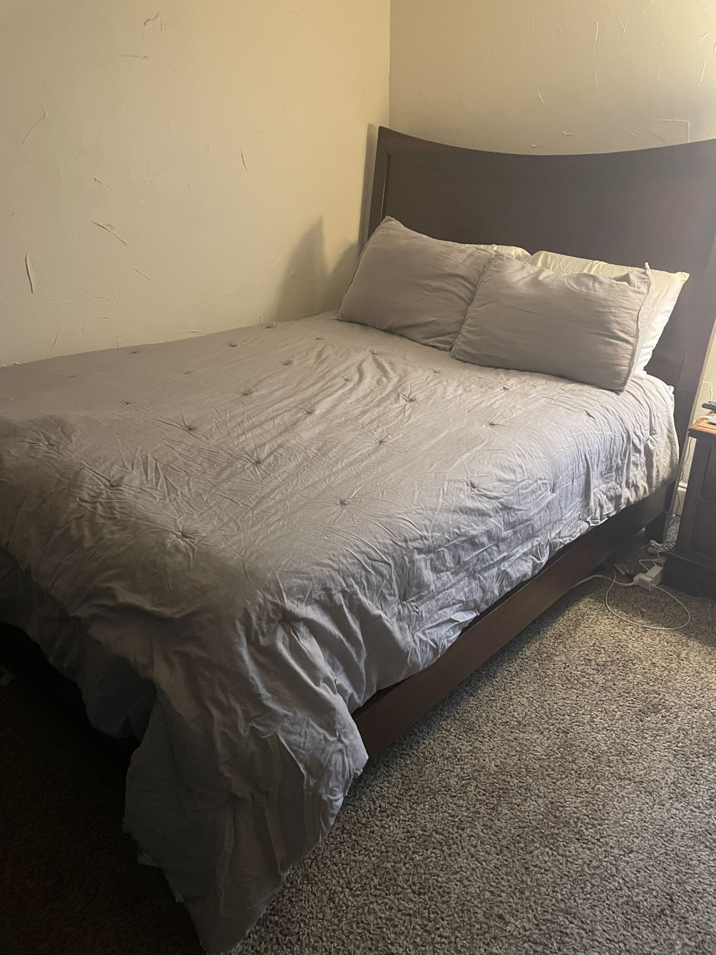 Bed Frame Mattress And Box Spring