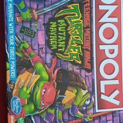 Ninja Turtle Monopoly 