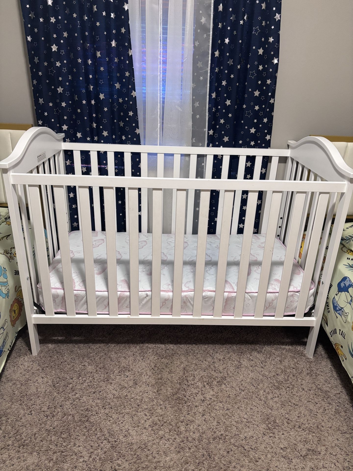 Crib and Mattress