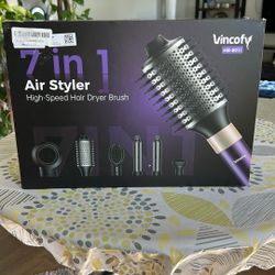 7 In 1 Air Styler Hair Brush 1200 Watt