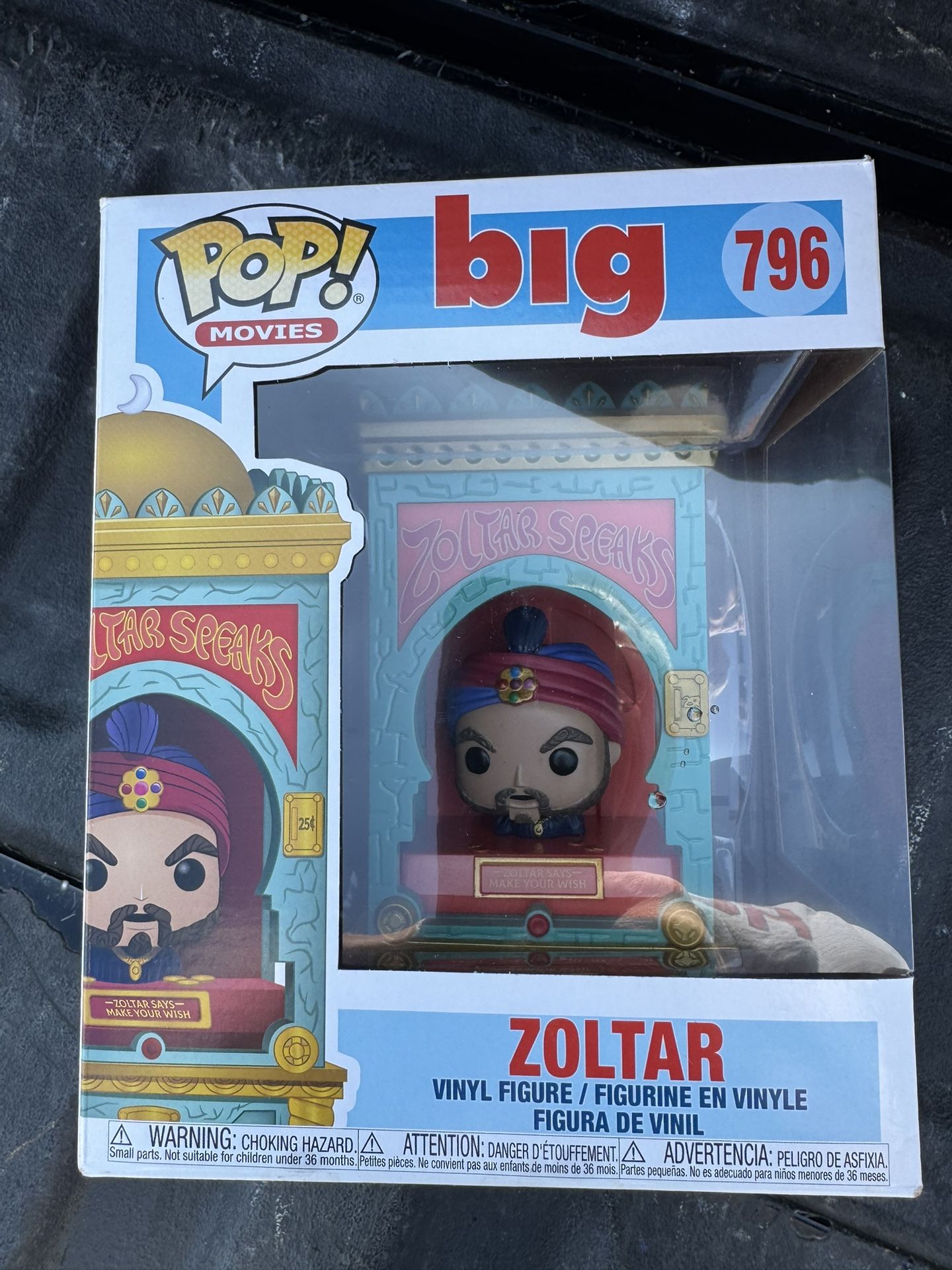 NEW Funko Pop! Zoltar 6" inch Big Fortune Teller Pop 796 Tom Hanks