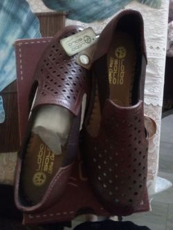 Lobo Solo Brown Leather Perforated Shoes