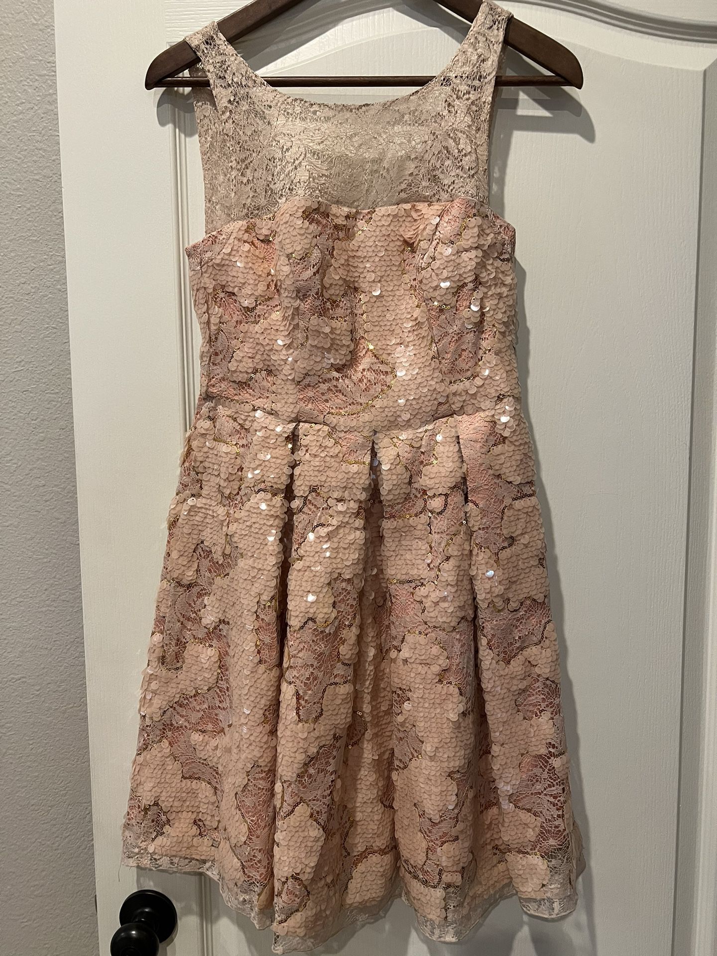 Pink Semiformal Eva Franco Dress