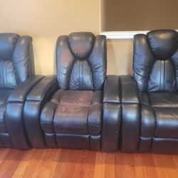 Stadium Seating,  Theater Style Reclining, Theater Chairs