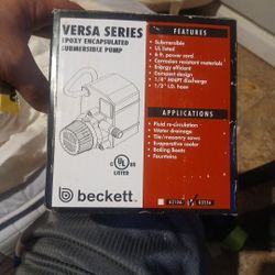 VERSA SERIES EPOXY ENCAPSULATED SUBMERSIBLE PUMP 