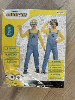 Minions Boys 4-6 Costume