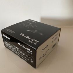 Canon PowerShot G7 X Mark III - Black