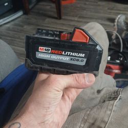 Milwaukee M18 RED Lithium High Output XC6.0