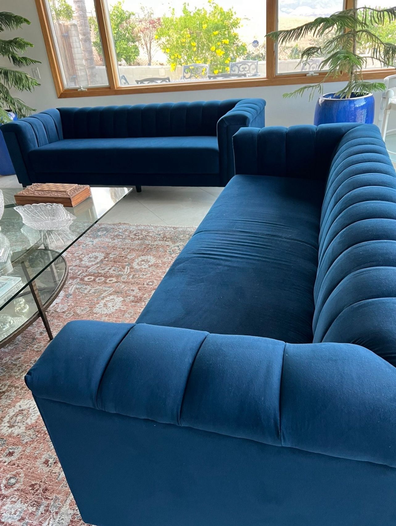 Two brand new sofas