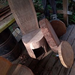 Hard Wood  Chairs Etc