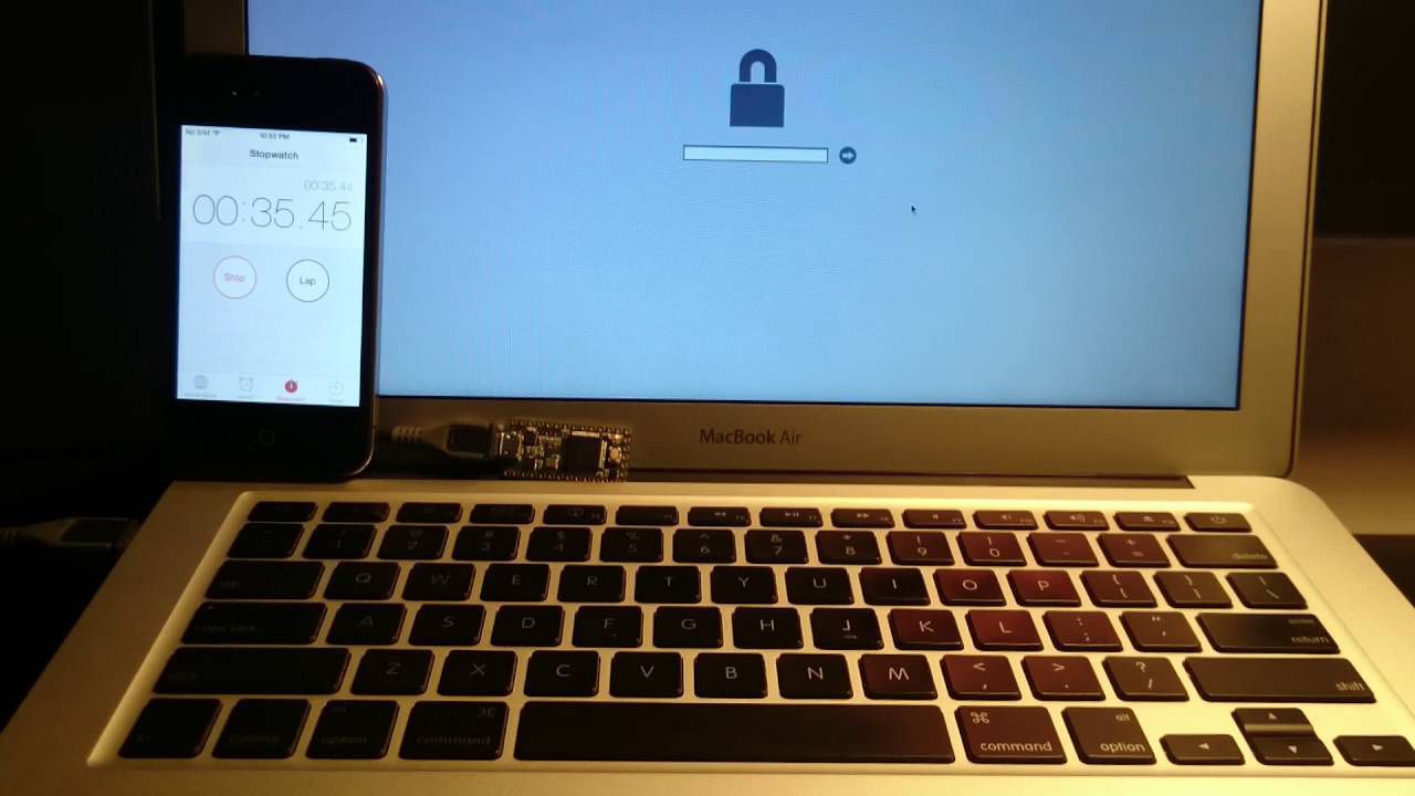 MacBook unlock
