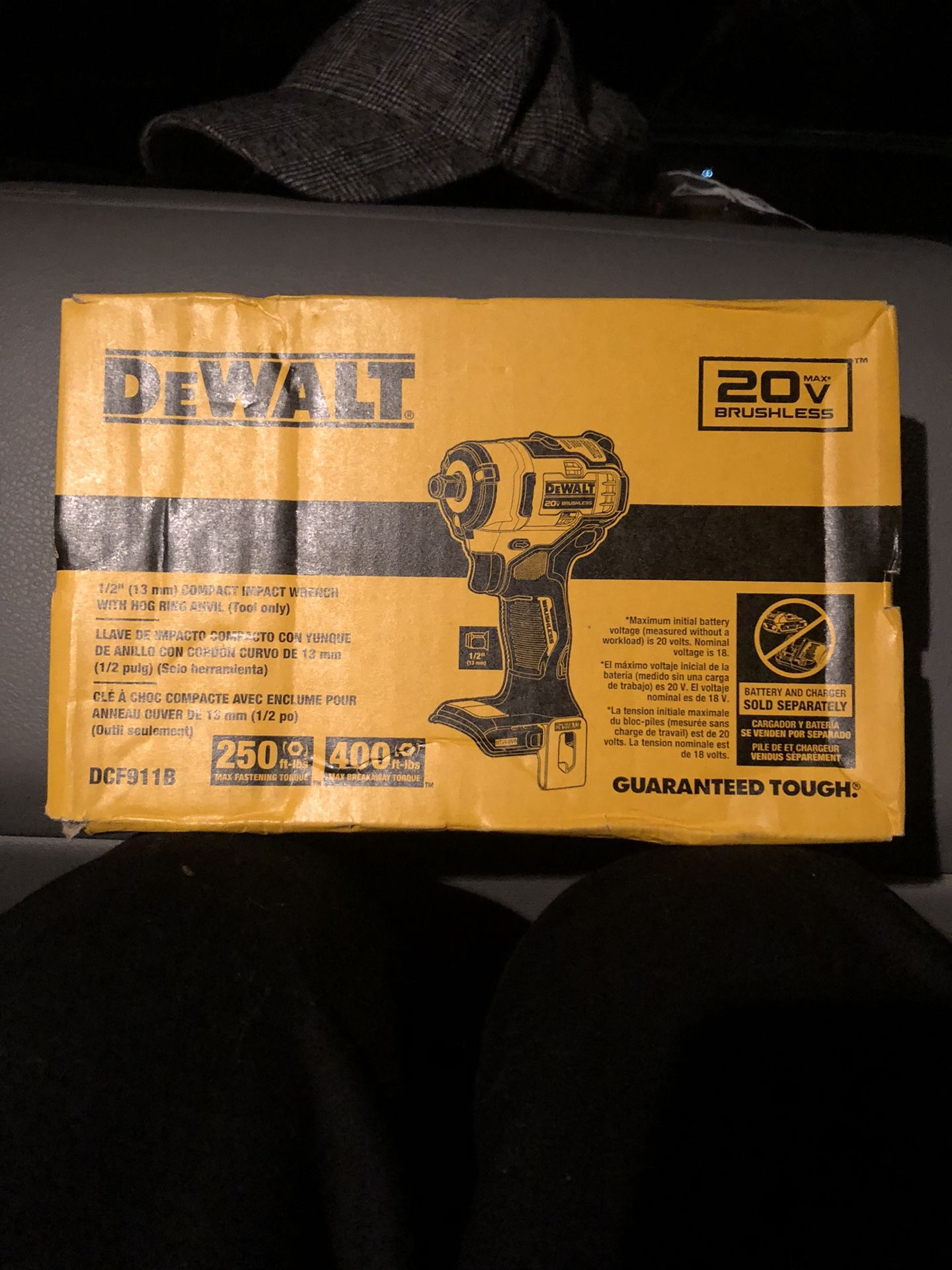 Dewalt 20v 1/2” Impact Driver