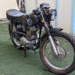Motorcycle Honda cl175 1970 custom
