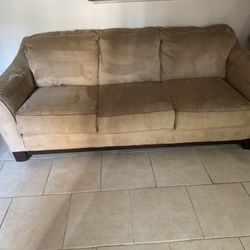 Ashley Sofa In Excellent Condition  And Very Comfortable Hardly Sat On.