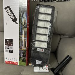 Luces recargables con panel solar