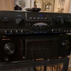 Pioneer Reciver With Karaoke Audio 2000’s