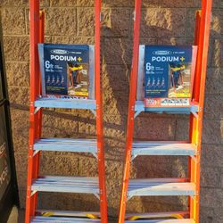 Werner
$189.00
4 ft. Fiberglass Podium+ Platform Step Ladder (10 ft. Reach Height) with 300 lbs. Load Capacity Type IA Duty Rating