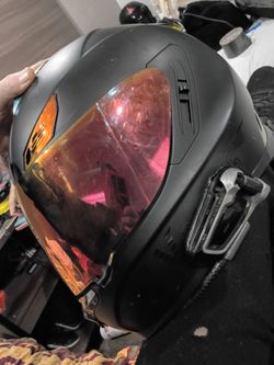 Fly racing helmet with cardo packtalk