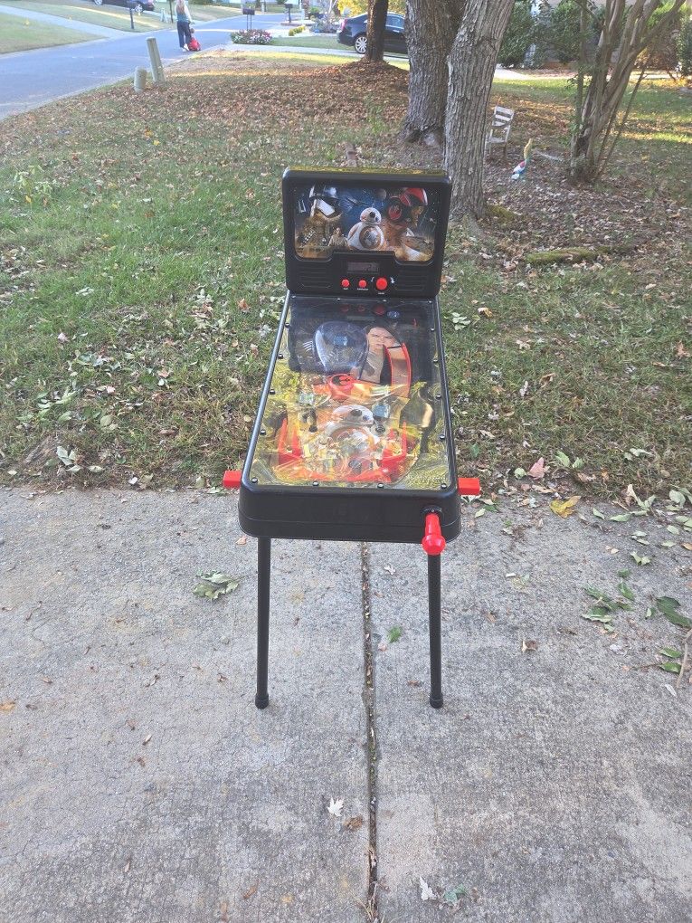 2009 MMTL Star Wars Pinball Pin Ball Machine on LEGS (TFA) Guang Dong