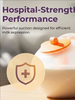 Express Hospital Strength Wearable Breast Pump With PAS
