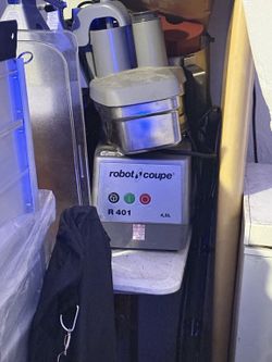 Robot Coupe R401 Commercial Food Processor — 4.5L Stainless Bowl