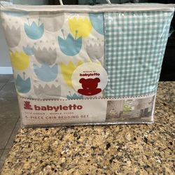 Crib Bedding Set 6 Pieces