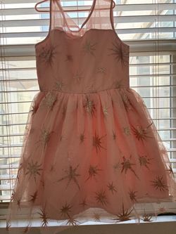 Girls dress with stars