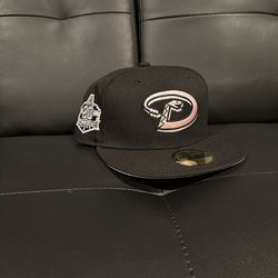 Arizona Diamondbacks Fitted Hat Size 7 5/8 