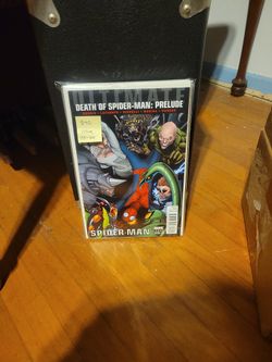 Death Of Spiderman Prelude Comic