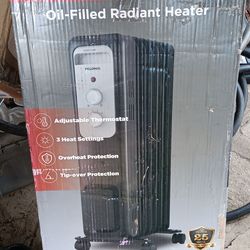 PELONIS Oil-Filled Radiant Heater