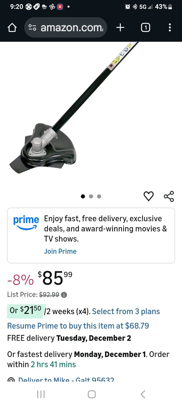 Brushcutter Attachment For Weed Eater