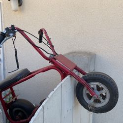 Mini Bike Frame With Tires