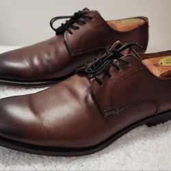 Antonio Maurizi Italian Leather Mens Dress Shoes Size 8-8.5US/41