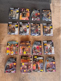 Assorted Star Trek Figures - Playmates