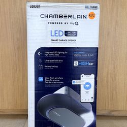 CHAMBERLAIN B4613T 3/4HP BELT DRIVE SMART GARAGE OPENER