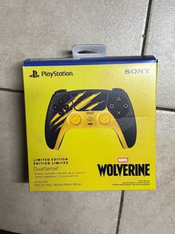 PS5 DualSense Wireless Controller Marvel's Wolverine Limited Edition