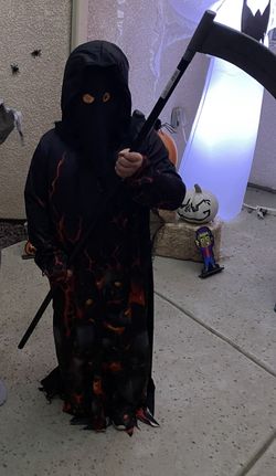 Lava Reaper Halloween Costume 